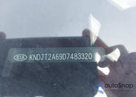 2013 Kia Soul + из США, поврежденный, VIN KNDJT2A69D7483320